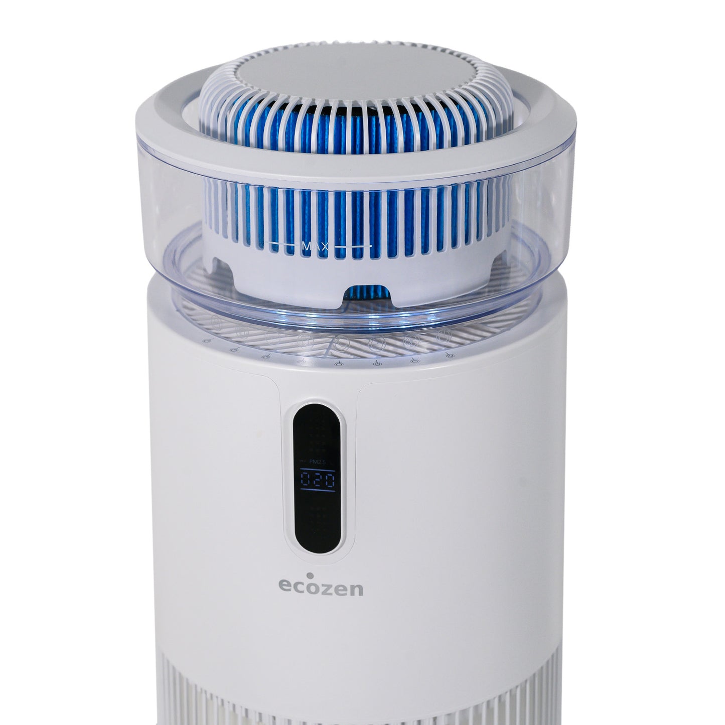 Purificator de aer cu umidificator ECOZEN AquaPure 8301, HEPA + Carbon + UV-C, 50 m²