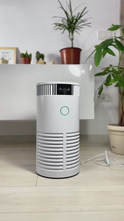 Purificator aer ECOZEN VitalBreathe 9953 , HEPA & UV, WiFi, Silentios, Smart Control, pentru 30 m²