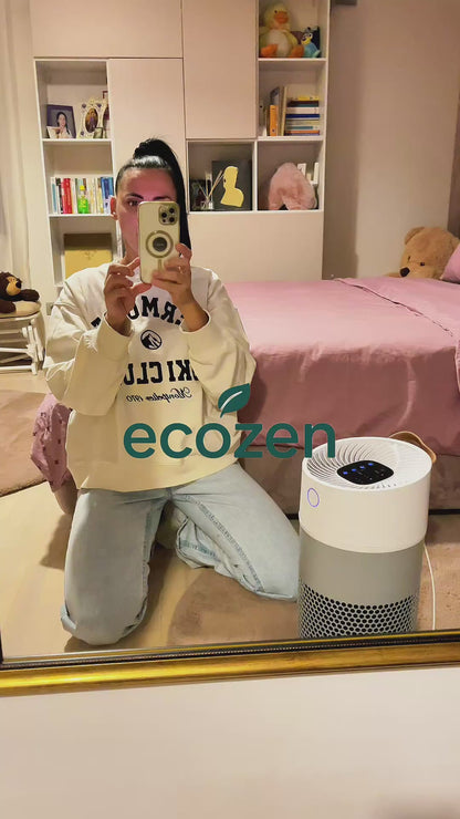 Purificator aer ECOZEN CalmHome 9920, H13 HEPA + Carbon Activ, 35 m²